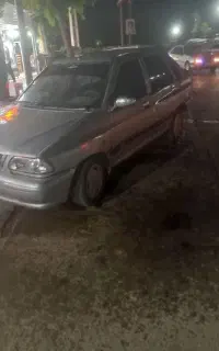 پرایدمدل 85تازه تعمیر گیربکس سالم شاسی جوش خورده