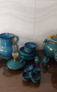 ظروف سفالی -- سینی استیل