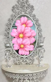 آینه و شمعدان