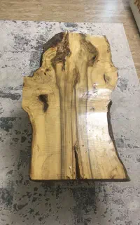 جلو مبلی چوب گردو سالم
