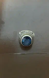 انگشتر  توپاز/اصل/دست ساز/سختی دستگاه بالا به شرط