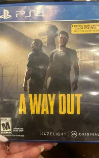 بازی A way out ps4
