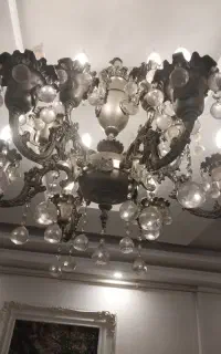 لوستر برنجی سلطنتی اعلا ۱۲ شعله