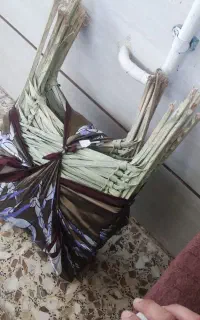 جارو دستی (حصیری)