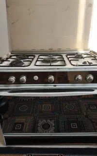 اجاق گاز طرح فر ۵ شعله