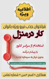 کسب درآمد آنلاین برای بانوان