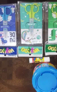 پک کامل خمیر بازی قیچی آبرنگ و چسب