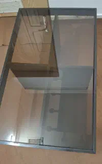 جلو مبلی با دوتا میز عسلی
