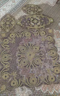 رومیزی سنگ دوزی شده ۴ عددی