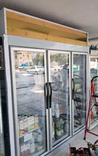 عدد یخچال صنعتی دو طرف تمام نما نو و دست دوم نو...
