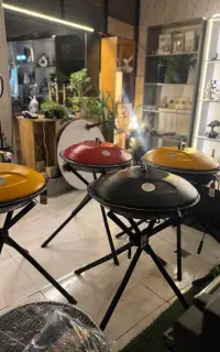 باربیکیو و قوری چدنی
