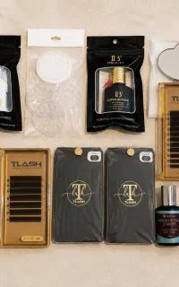 فروش وسایل اکستنشن مژه+بالشتک مژه+تخت