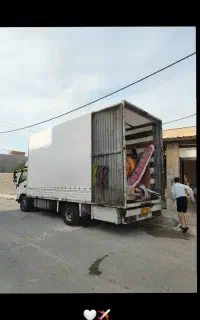 (کـوثر بار بندرکنگان)حمل اثاثیه باایسزو ۸تن مسقف