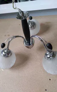 لوستر سه شاخه لستیل