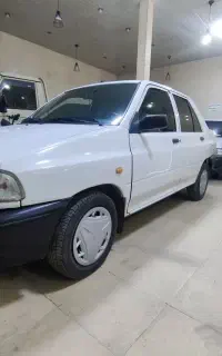پراید مدل 97 طبق کارشناسی دو تیکه رنگ