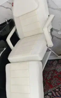 تخت ماساژ،پاکسازی، مژه ، اپیلاسیون، بخور