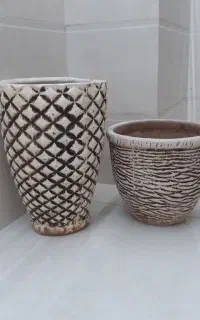 گلدان سفالی بزرگ