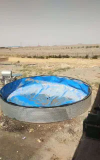استخر آب 40هزار لیتری ورق ژئوممبراین