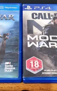 دیسک ps4 کالاف و خدای جنگ