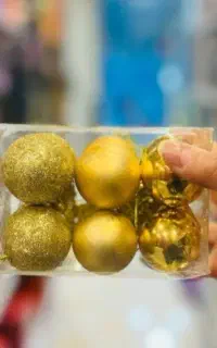 آویز طلایی برای جشن ها و تولد و کریسمس