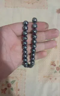 تسبیح نقره کوب