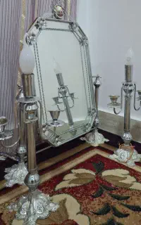 آینه و شمعدان