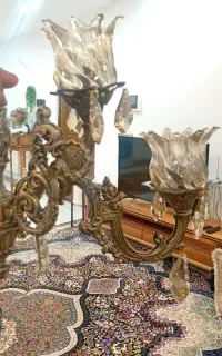 دیوار کوب جنس آلمینیوم رنگ ثابت، نو، ازنا هستم