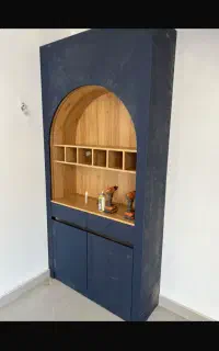 استخدام رنگ کار چوب