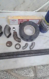 لوله‌کشی آب گاز فاضلاب حتی خورده کاری حتی تک خال