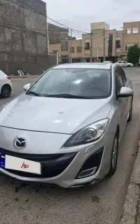 مزدا ۳ نیو .تیپ ۳ نقره ای.تمیز و بدون رنگ