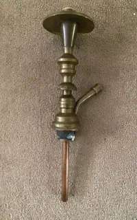 تنه قلیون برنجی