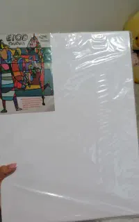 بوم نقاشی نو از لایلون باز نشده سایز 30*40
