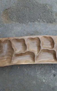 میز مزه، لوازم چوبی
