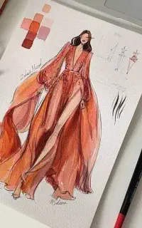 اموزش طراحی لباس
