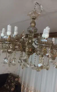 لوستر تمام برنز ۱۲ شاخه