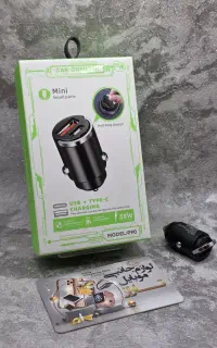 شارژر فندکی ماشین مینی مدل P90 گارانتی دار