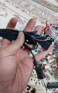 سلام. مقداری لوازم. الکترونیکی. برد سیم سوکتی.