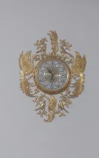 ساعت دیواری برنزی