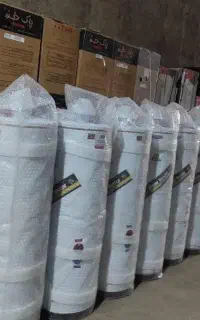 آبگرمکن ایستاده  40گالنن  ۱۲۰لیتر گازی