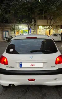 ۲۰۶تیپ۲مدل۱۳۹۹بدون رنگ
