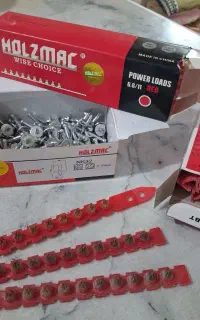 فشنگ چکش بادی و میخ پرچ