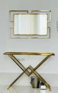 آینه کنسول گلد