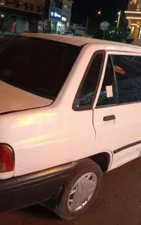 پراید مدل ۸۲ سفید عروسک