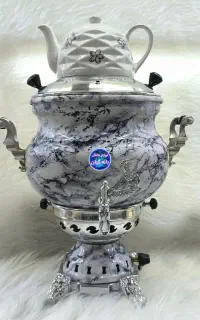 سماورهای فلزی طرح سنگ l بانه گیان