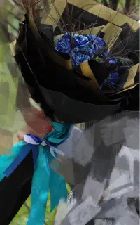 دسته گل مصنوعی مناسب تولد،خواستگاری و غیره