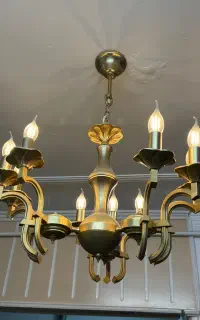 دو عدد لوستر فروشی