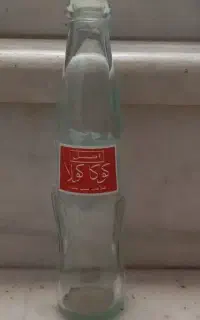 شیشه نوشابه سالم وتمیز