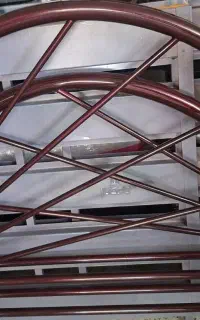 تخت یک نفره فلزی در حد نو