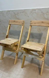 صندلی تاشو چوبی