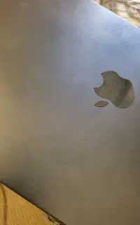 مکبووک ایر ام ۲ mac air m2 معاوضه با دوچرخه تاشو